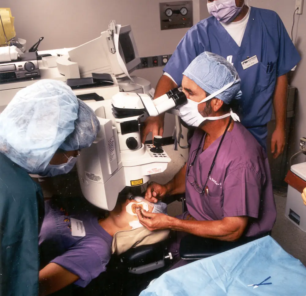 Dr. Andrew Lyle in the OR